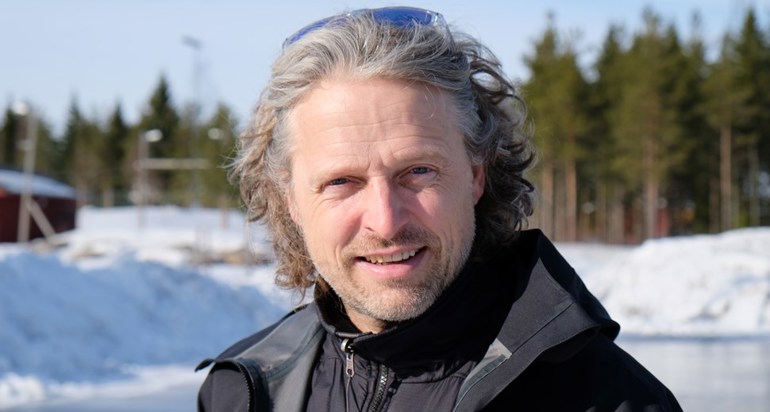Per Höglund, ordförande i Sävar IK Korpen.